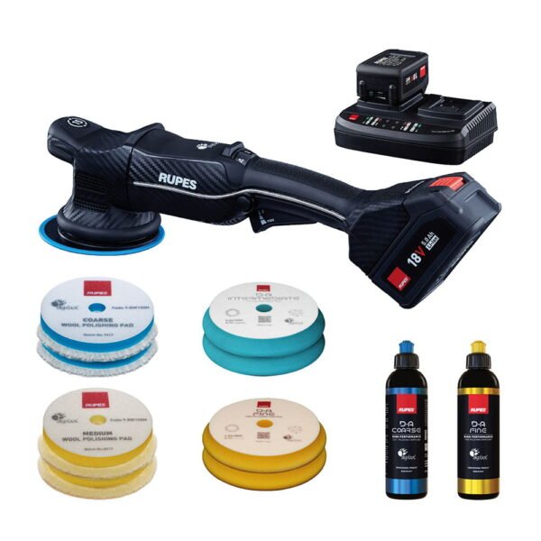 Rupes HLR15 iBrid - zestaw BAS - Dual Action ze skokiem 15mm