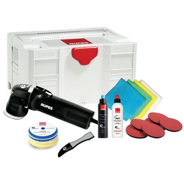 Rupes LHR 75E Mini - zestaw do renowacji BOX -  Dual Action 12mm